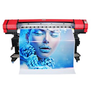 Geniş format 6 renkler flekso afiş sticker solvent mürekkep püskürtmeli yazıcı